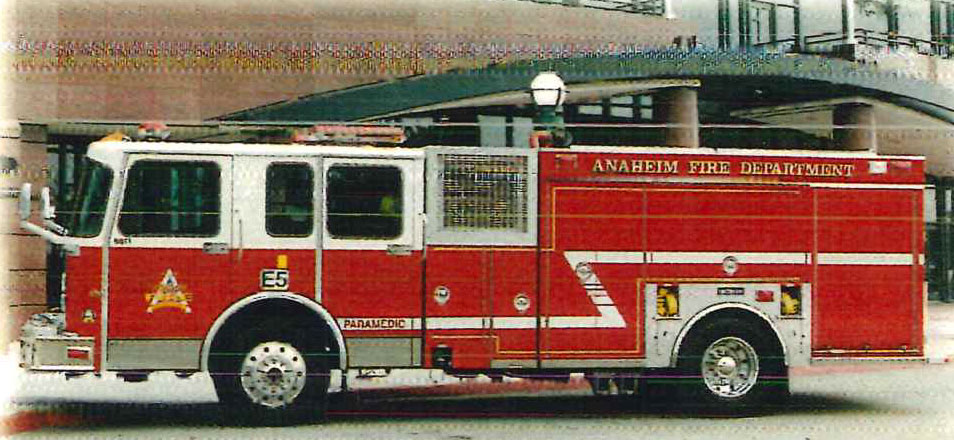 Spartan fire truck chassis, circa 1997